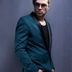 Blue Casual Suit